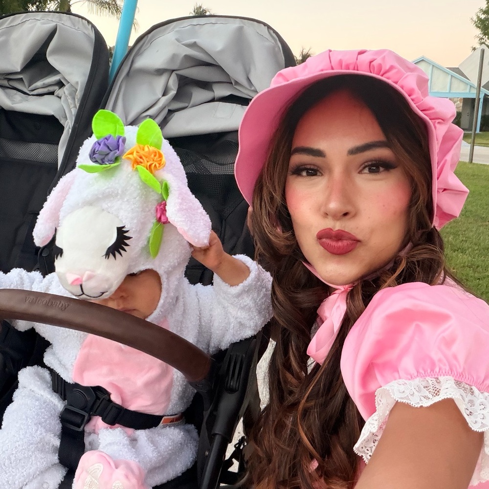 Bo peep lil lamb costume